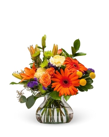 Malibu Sunset Flower Arrangement